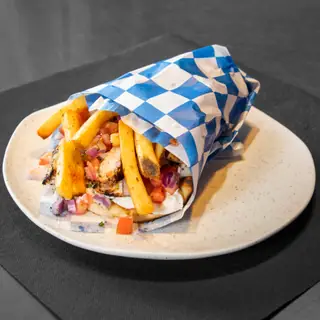 Chicken Kabob Gyro from The Gyro Spot