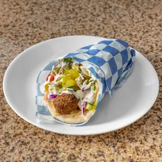 Falafel Gyro from The Gyro Spot