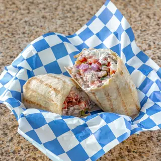 Lamb & Beef Burrito from The Gyro Spot