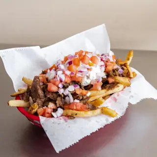 Lamb & Beef Gyro Fries from The Gyro Spot