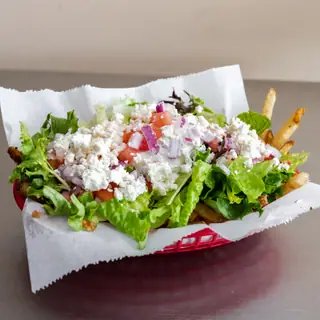 Veggie Gyro Fries from The Gyro Spot