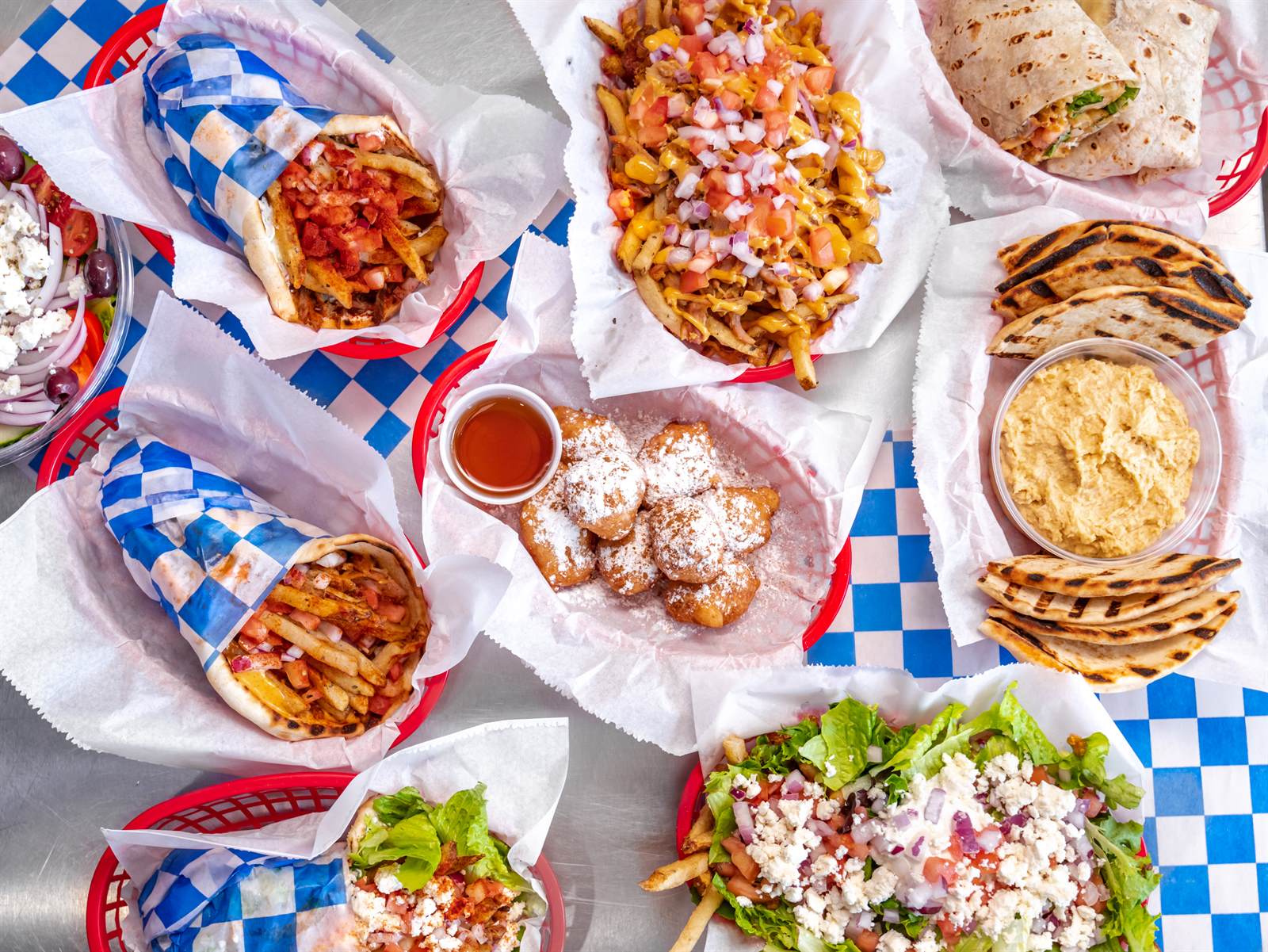 Gyros and Greek food at The Gyro Spot on Elm St, Manchester NH